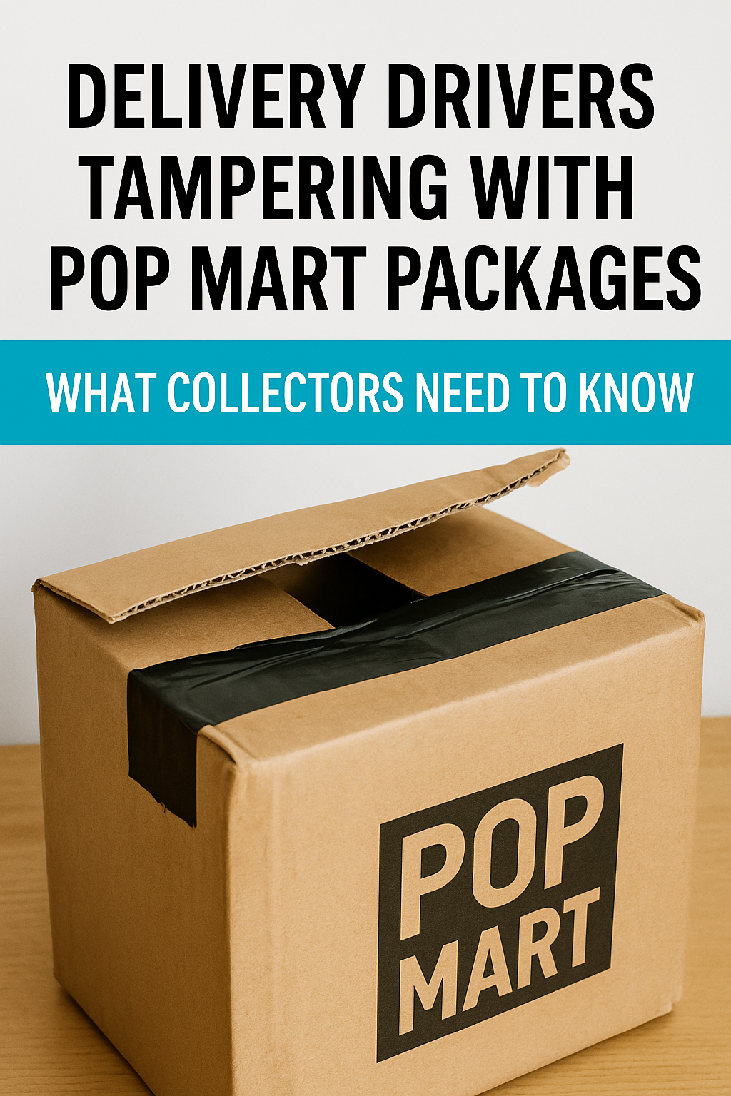 Delivery Drivers Tampering With Pop Mart Packages: What Collectors Need to Know