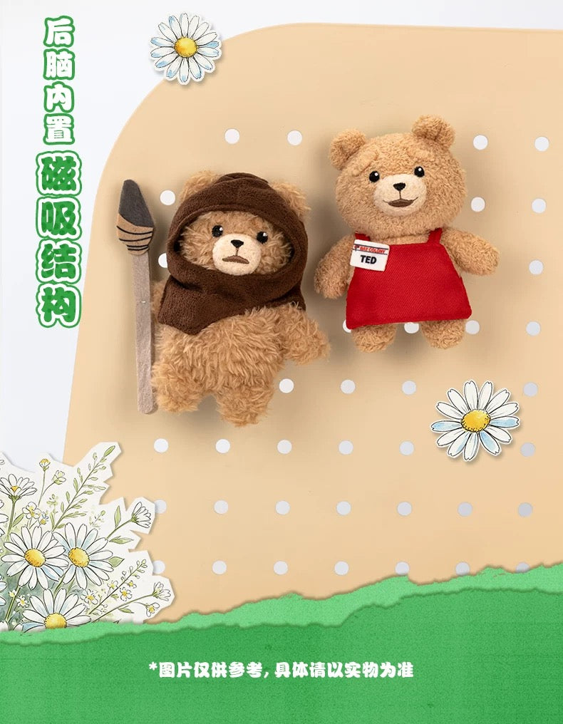 Ted 2 Baby Ted Movable Plush Keychain Series Blind Box