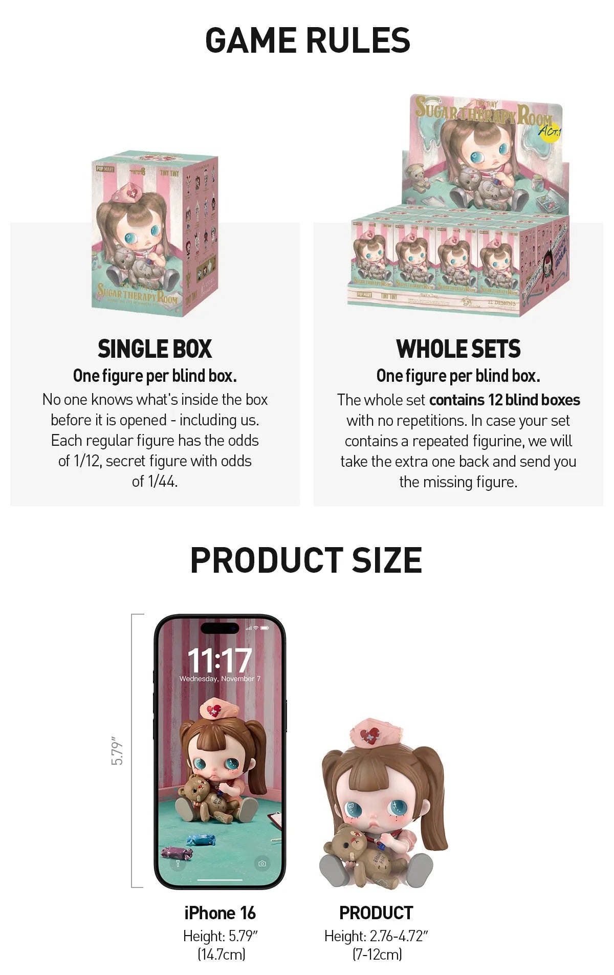 TinyTiny - Act I: Sugar Therapy Room Series Blind Box