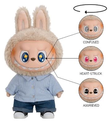 Labubyu THE MONSTERS - FLIP WITH ME Vinyl Plush Doll