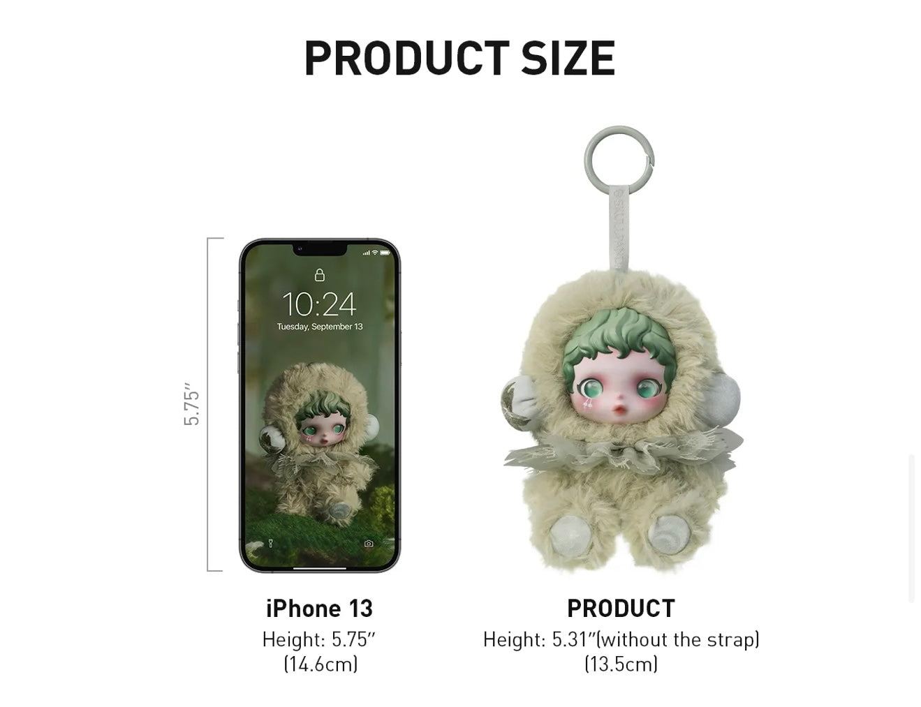 Skullpanda - L’impressionnisme Series Plush Pendant Blind Box