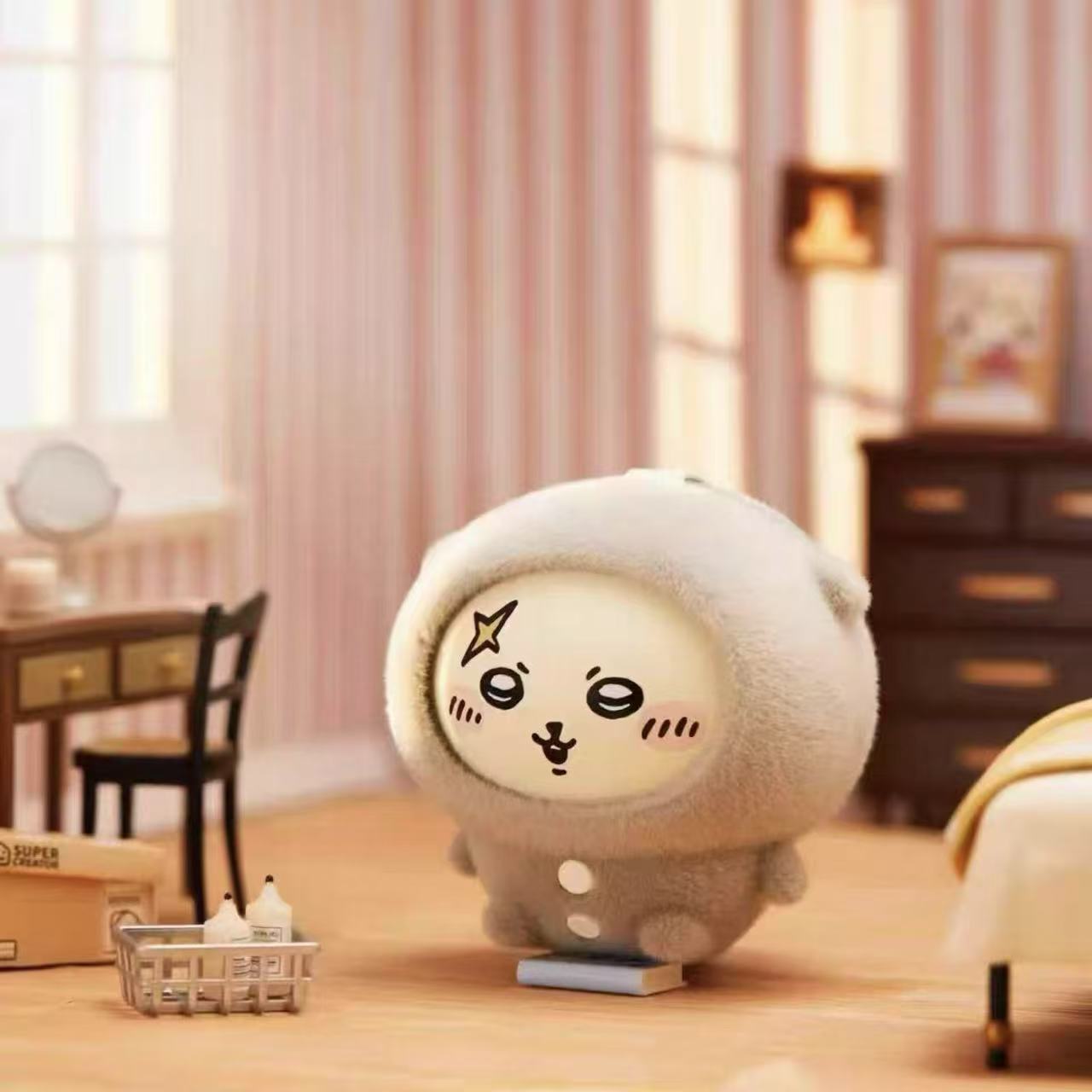 Blind Box | Chiikawa Plush Keychain Series (4 Different Expressions)