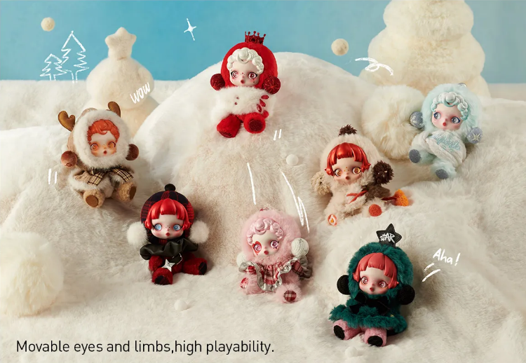 Blind Box | Skullpanda Winter Symphony Series Plush by Pop Mart