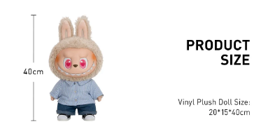 Labubyu THE MONSTERS - FLIP WITH ME Vinyl Plush Doll