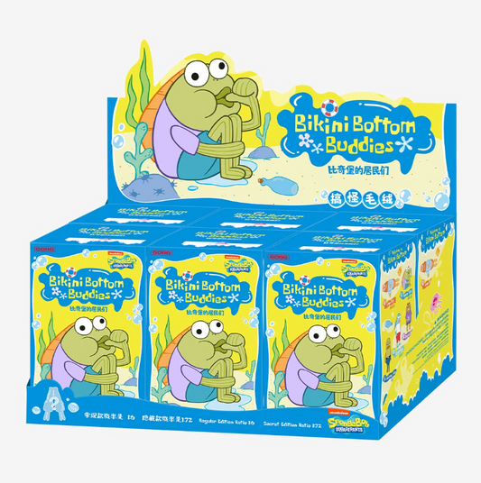 POP MART Bikini Bottom Buddies Whimsical Plush Blind Box