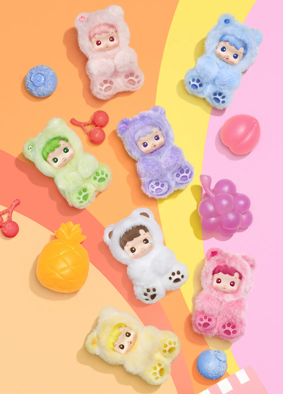 HACIPUPU Gummy Bear Series - Vinyl Plush (Scented) Pendant Blind Box