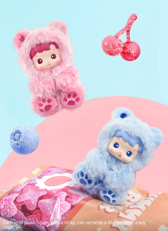 HACIPUPU Gummy Bear Series - Vinyl Plush (Scented) Pendant Blind Box