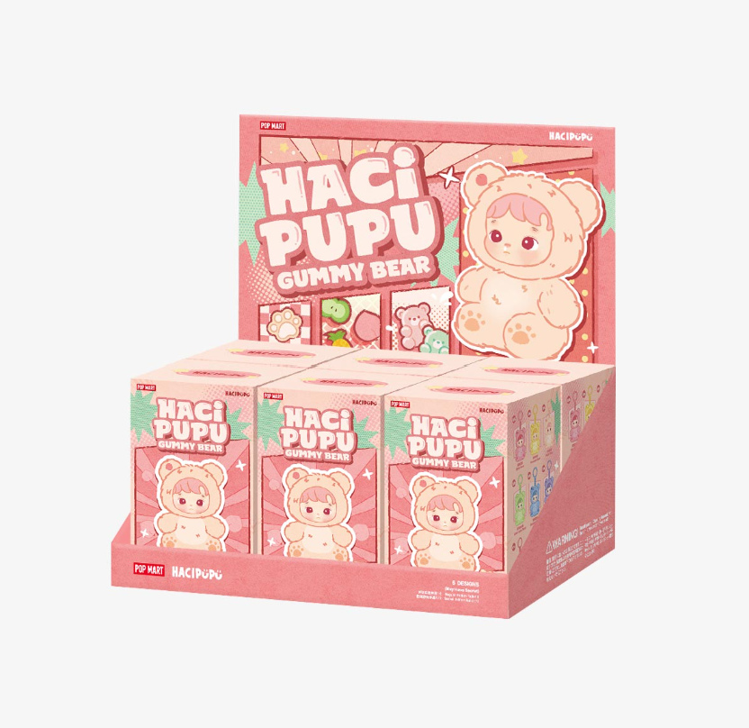 HACIPUPU Gummy Bear Series - Vinyl Plush (Scented) Pendant Blind Box
