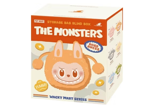 Labubu The Monsters Wacky Mart Series Storage Bag Single Blind Box by POP MART