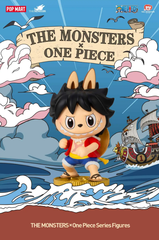 THE MONSTERS × One Piece Series Figures Blind Box