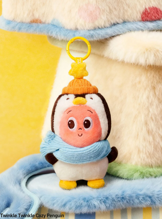 POP BEAN Fluffy & Cozy Series-Plush Pendant Blind Box