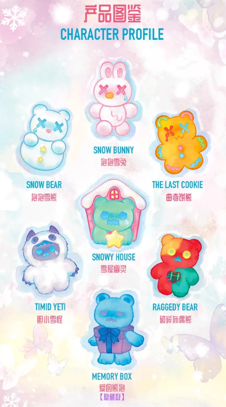 ShinWoo The Cold Hug Mini Plush Blind Box