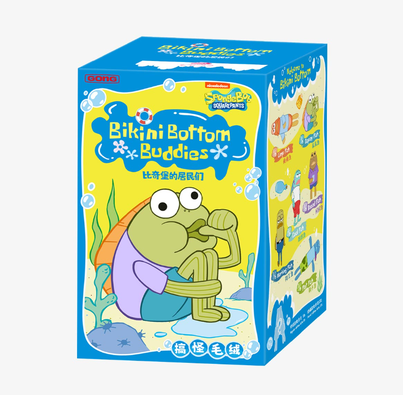 POPMART Bikini Bottom Buddies アソートボックス Bikini Bottom Buddies Blind Box – Pop Mart Plush Collectible