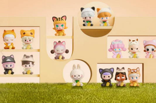 POP BEAN Lucky Cat Series Blind Bag (5PCS / Bag)