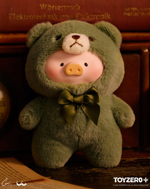 Lulu The Piggy Vintage Teddy Shop Vinyl Plush Pendant Blind Box