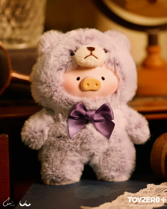 Lulu The Piggy Vintage Teddy Shop Vinyl Plush Pendant Blind Box