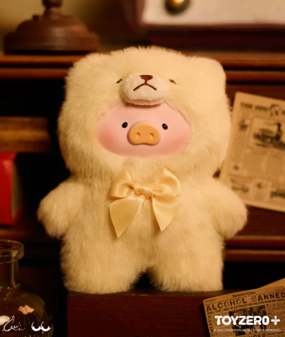 Lulu The Piggy Vintage Teddy Shop Vinyl Plush Pendant Blind Box
