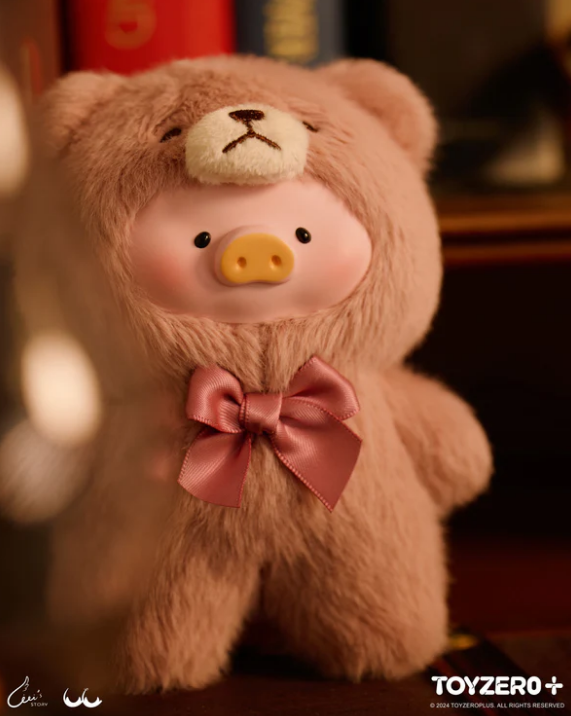 Lulu The Piggy Vintage Teddy Shop Vinyl Plush Pendant Blind Box