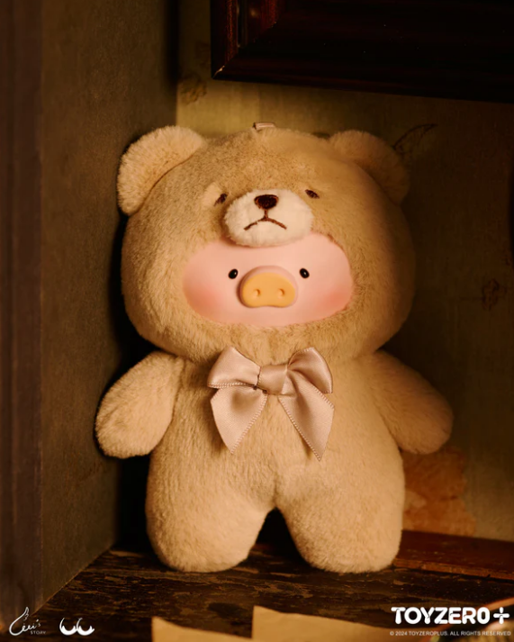 Lulu The Piggy Vintage Teddy Shop Vinyl Plush Pendant Blind Box