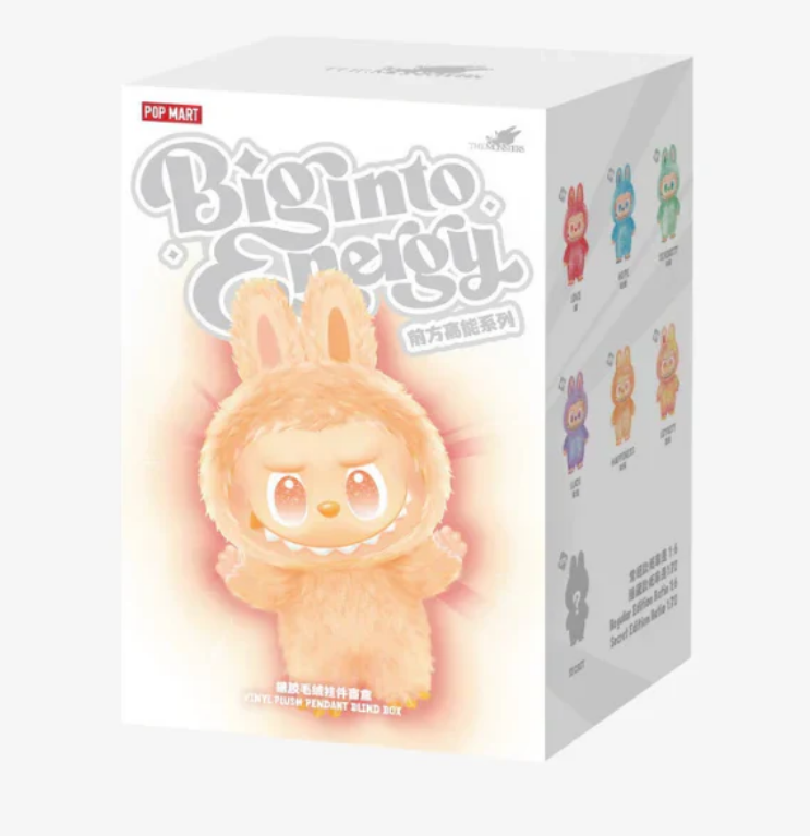 Labubu Big Into Energy Blind Box – Authentic Pop Mart Collectible Labubu Big Into Energy Blind Box – Authentic Pop Mart Collectible