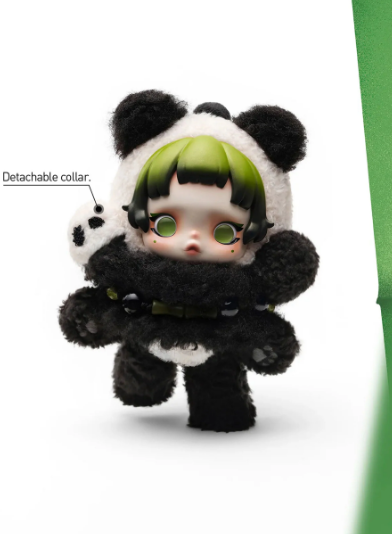 SKULLPANDA Lazy Panda Plush Doll Pendant