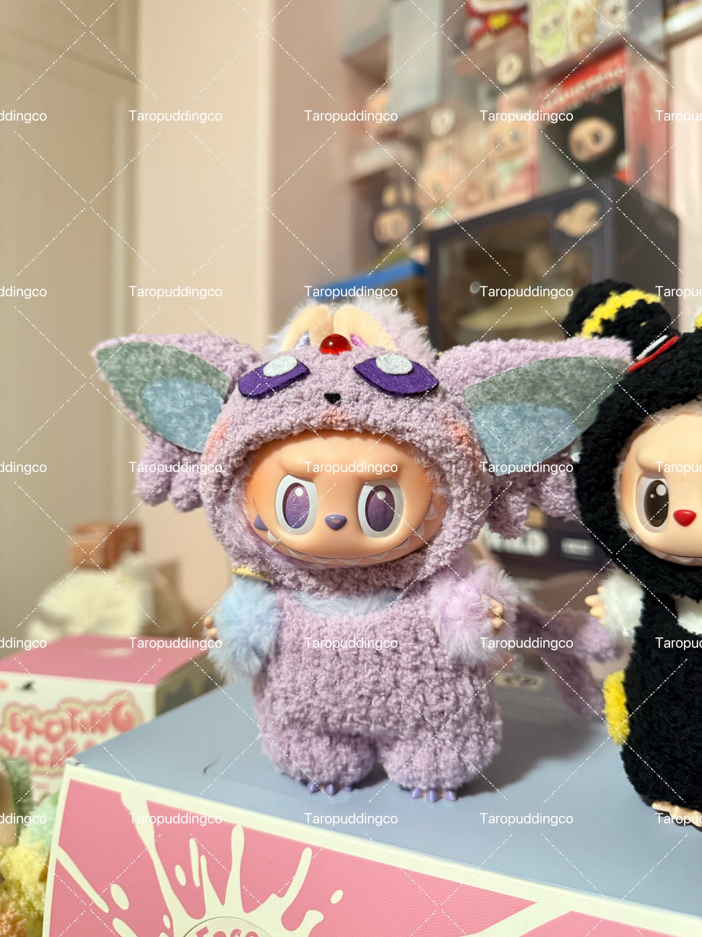 Crochet Eevee Evolution | Labubu Outfit for Have A Seat & Exciting Macaron