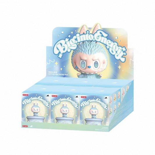 POP MART Labubu crystal ball preorder box set featuring collectible blind boxes with cute character design