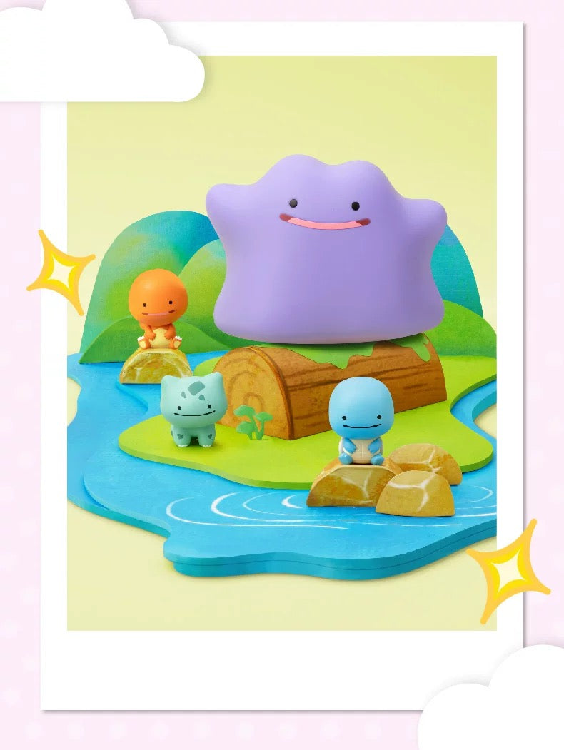 [PRE ORDER] Pokemon Ditto Qface Series Mini Figures Blind Box (3PCS/Box)