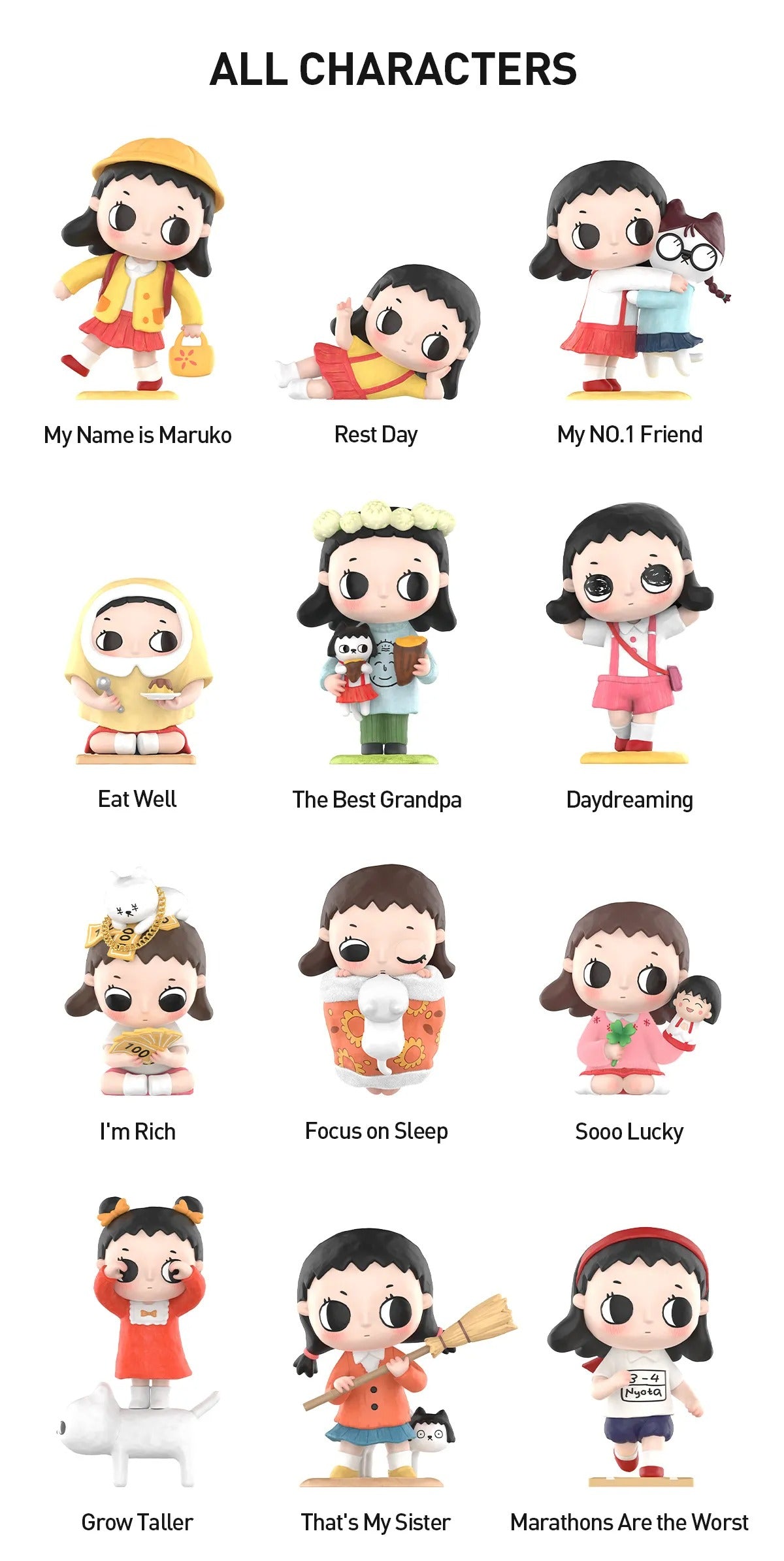 [PRE ORDER] Nyota × Chibi Maruko Chan Series Blind Box