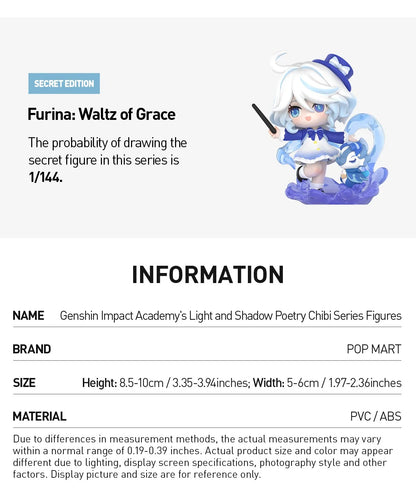 [PRE ORDER] Genshin Impact Academy's Light and Shadow Poetry Chibi Series Blind Box