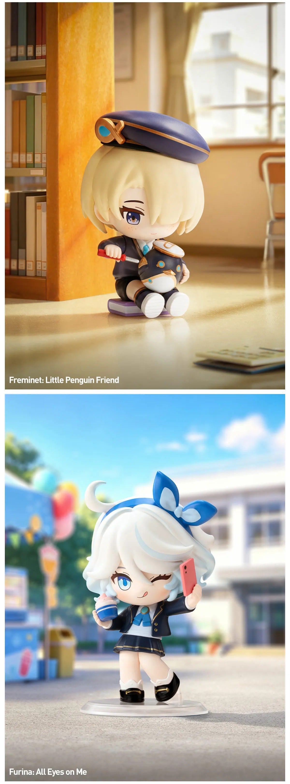 [PRE ORDER] Genshin Impact Academy's Light and Shadow Poetry Chibi Series Blind Box