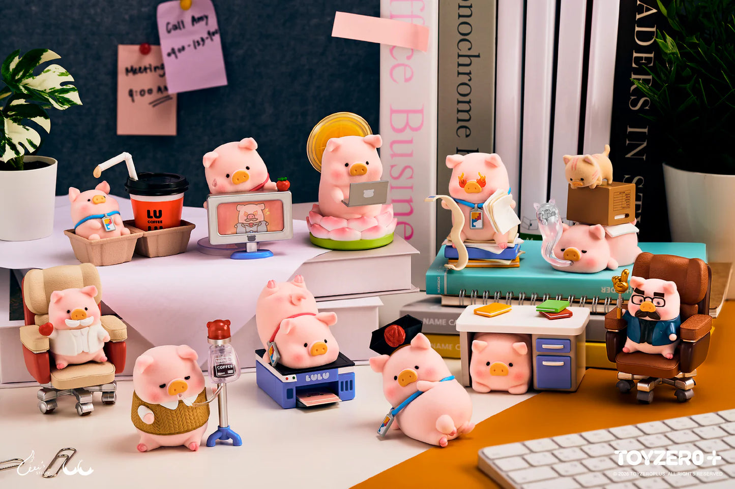 [PRE ORDER] LuLu the Piggy Busy Workday Series Figure Blind Box