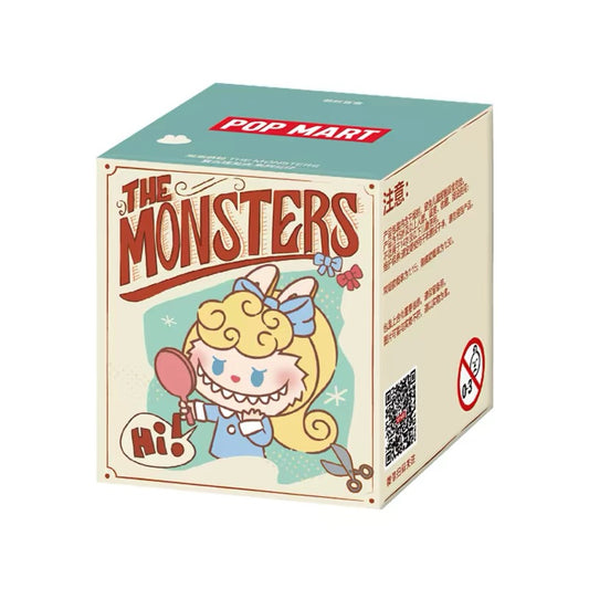 POP BEAN The Monsters Labubu Hair Salon Mini Bean Series Figure Blind Box