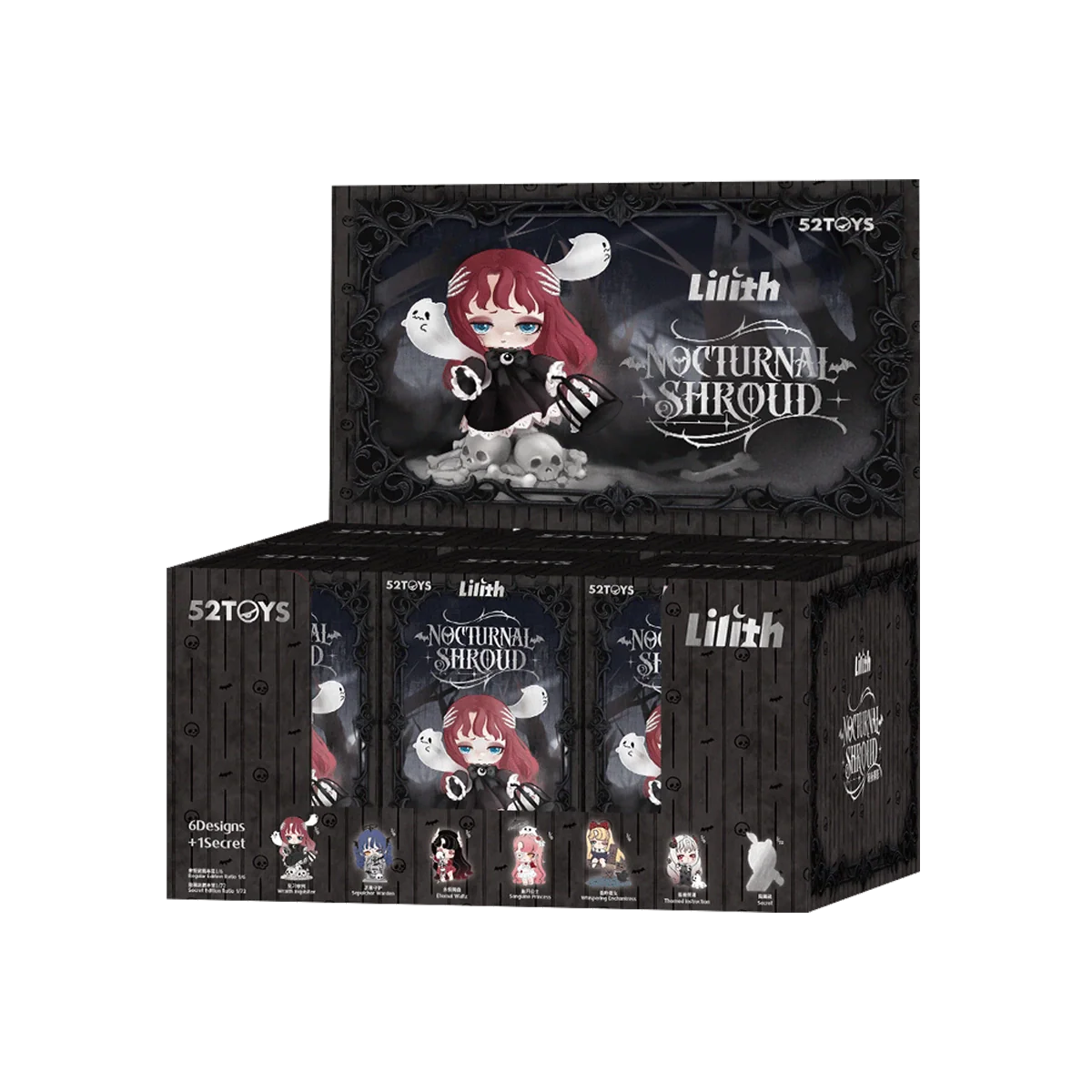 Lilith Nocturnal Shroud Series Figures Blind Box
