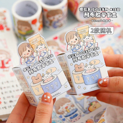 Abu Washi Tape Blind Box - Abu Eat Eat Eat Series