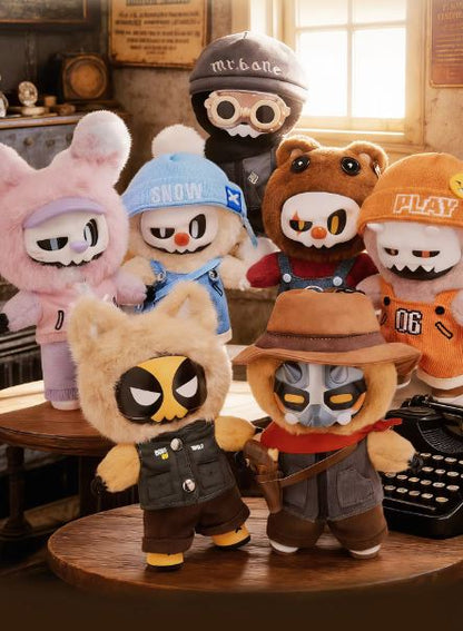 MR.BONE Fluffy Agent Team Series Plush Blind Box