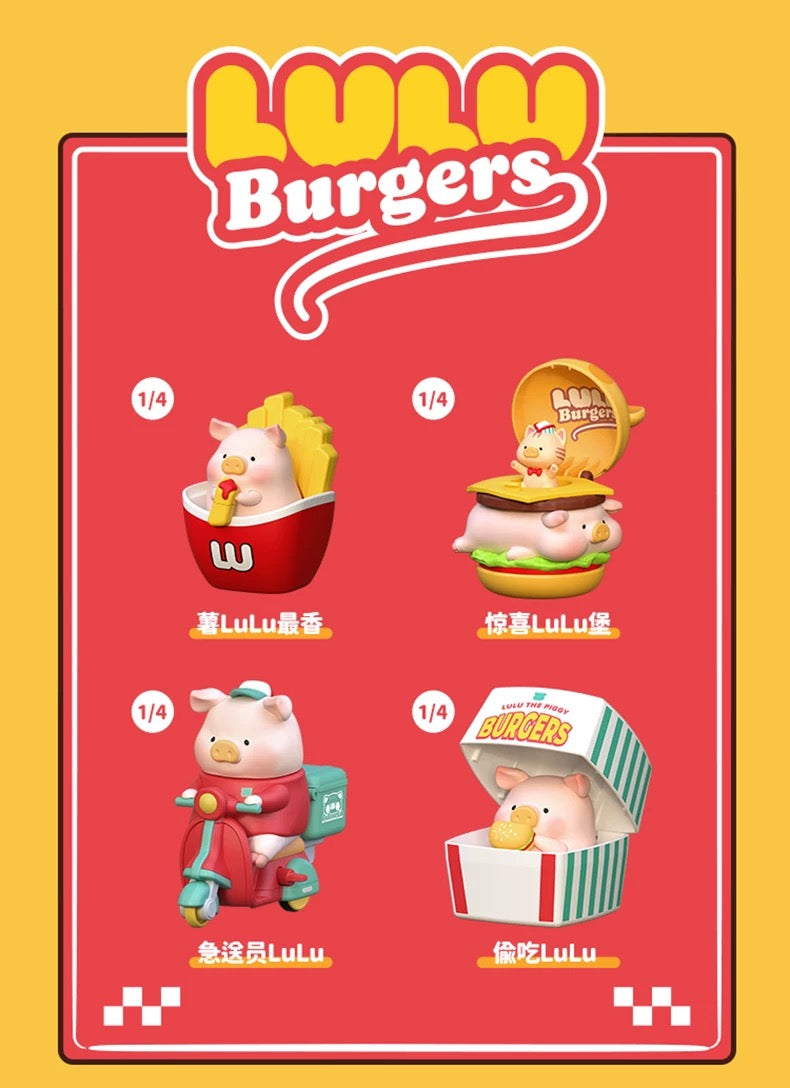 [Pre Order] LuLu the Piggy Burger Express Movable Series Blind Box
