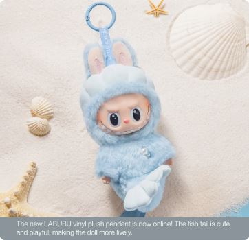Labubu Hide and Seek Vinyl Plush Doll Pendant [Singapore Exclusive]