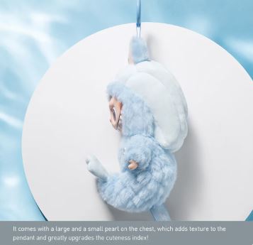 Labubu Hide and Seek Vinyl Plush Doll Pendant [Singapore Exclusive]