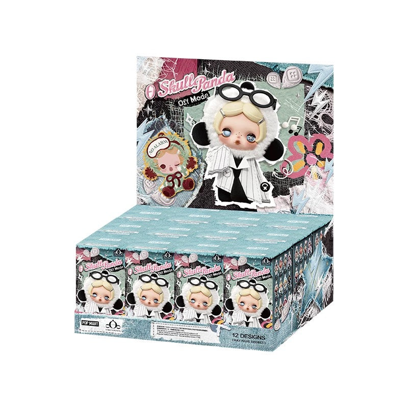 [PRE ORDER] Skullpanda Off Mode Series Plush Pendant Blind Box
