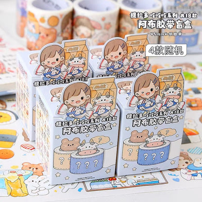 Abu Washi Tape Blind Box - Abu Eat Eat Eat Series
