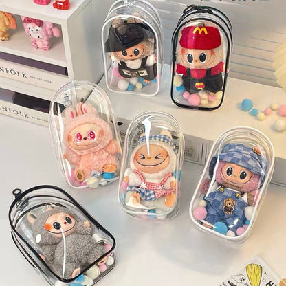 Dustproof Storage Hanging Protective Keychain Bag