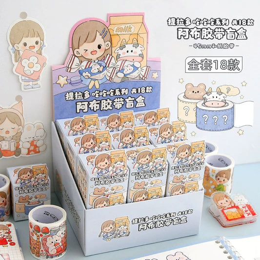 Abu Washi Tape Blind Box - Abu Eat Eat Eat Series