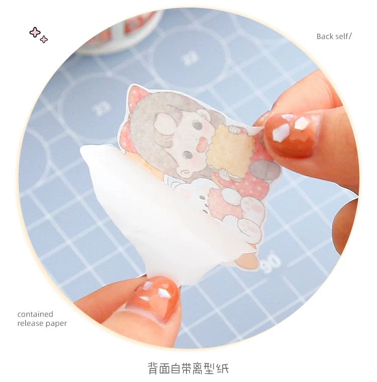 Abu Washi Tape Blind Box - Abu Eat Eat Eat Series