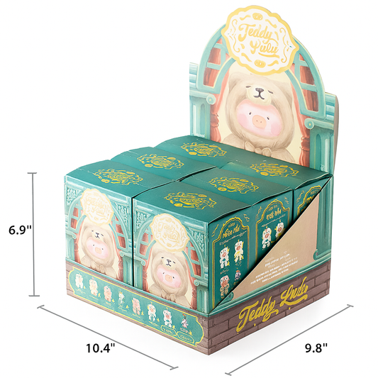 Lulu The Piggy Vintage Teddy Shop Vinyl Plush Pendant Blind Box