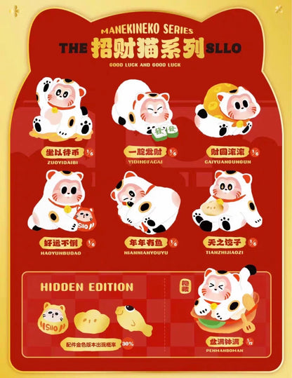 [Pre Order]THE SLLO Cat Manekineko Series Blind Box