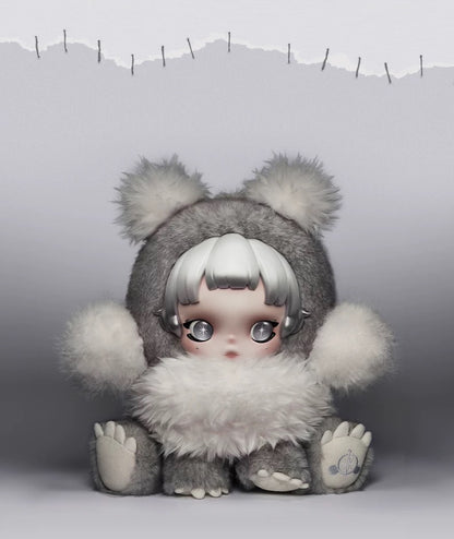 [Pre Order] θ SKULLPANDA Punk Panda Plush Doll