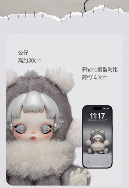 [Pre Order] θ SKULLPANDA Punk Panda Plush Doll