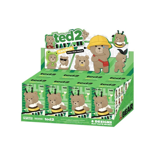 [PRE ORDER] Ted2 Baby Ted Movable Plush Keychain Series Blind Box