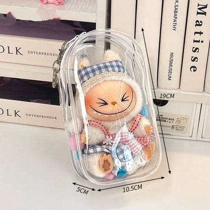 Dustproof Storage Hanging Protective Keychain Bag
